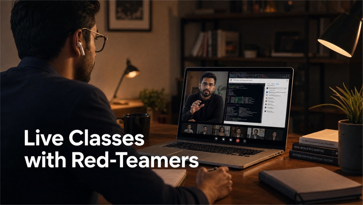 Live classes with red-teamers